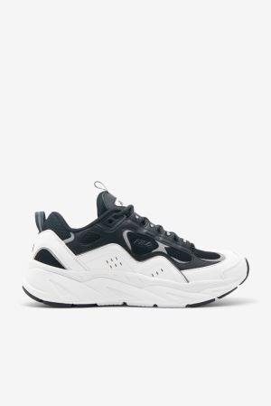 FILA Trigate Sneakers Black / White / Metal / Silver,Mens Shoes | CA.BQDSUP785